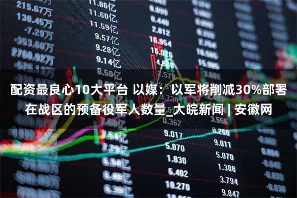 配资最良心10大平台 以媒：以军将削减30%部署在战区的预备役军人数量_大皖新闻 | 安徽网